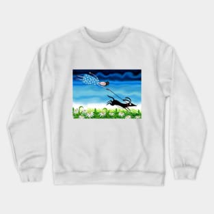 Walking the Dog Crewneck Sweatshirt